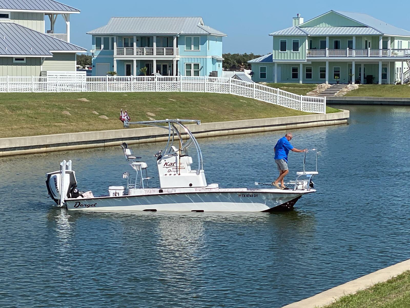 boating in Rockport, TX